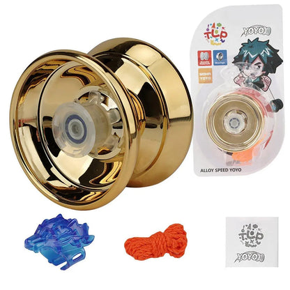 Alloy Metal Professional YoYo Bundle Bearing Ball Toy for Boys Gift - Silver Femina Worldwide