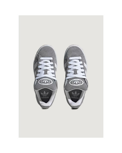 Adidas Women's Gray Leather Sneaker - 40 EU