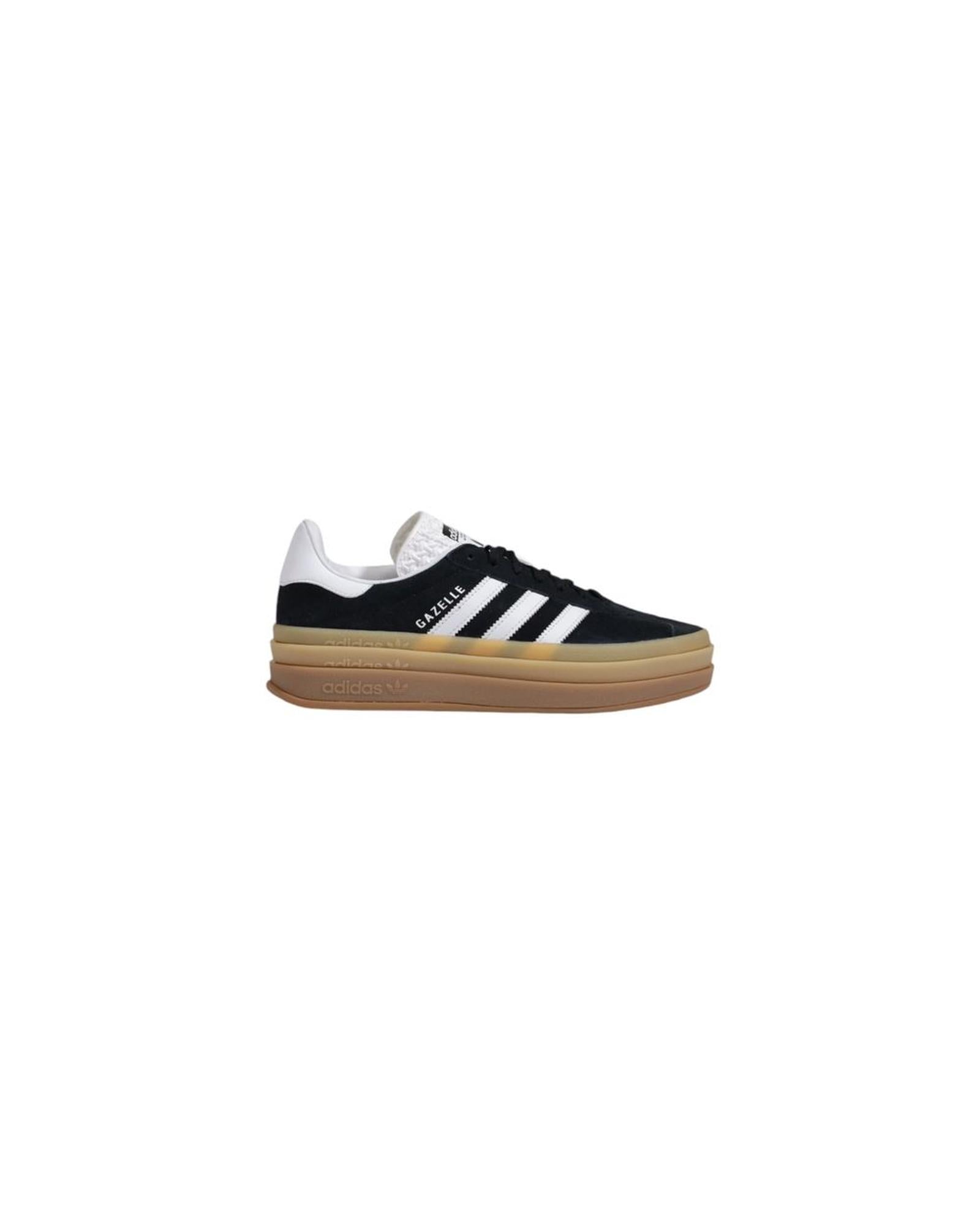 Adidas Women's Black Suede Sneaker - 38 EU