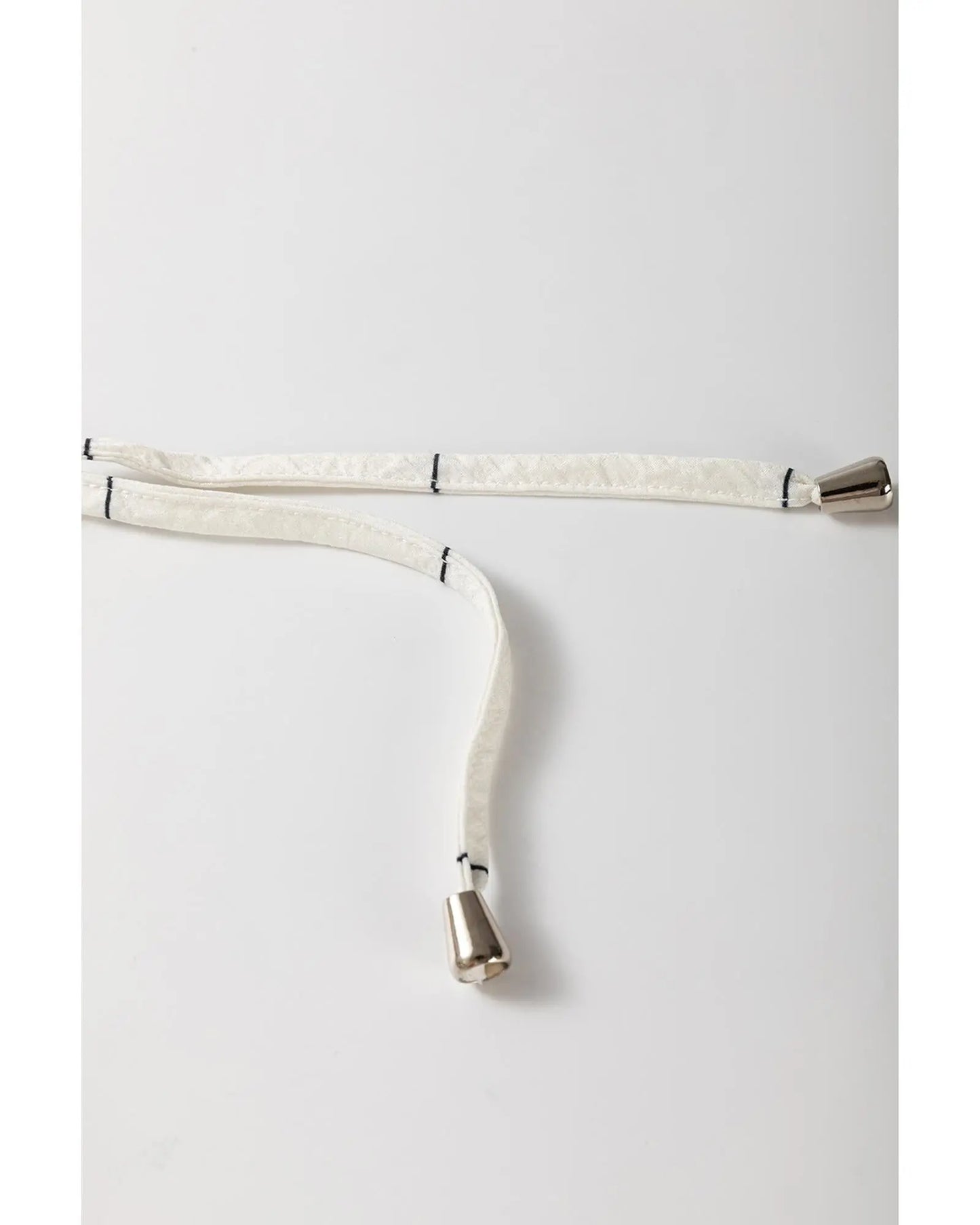 White Bowtie Pattern Textured Puff Half Sleeve Loose Mini Dress - S Femina Worldwide