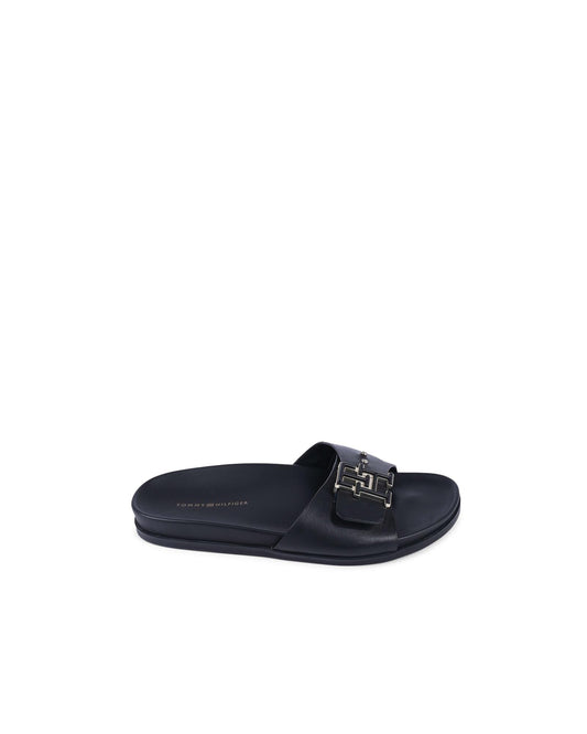 Leather Buckle Slides - 41 EU