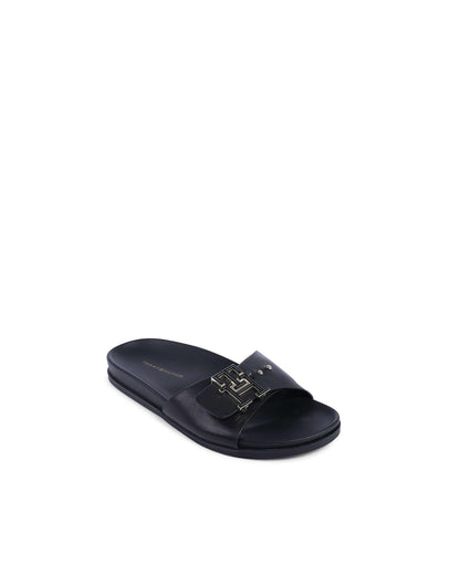 Leather Buckle Slides - 41 EU