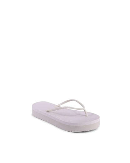Platform Thong Sandal Casual Comfort - 39 EU Femina Worldwide