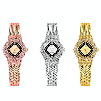 Simple Wheat Ear Chain Women Watch - Elegant and Chic - Gold
