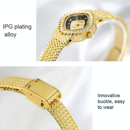 Simple Wheat Ear Chain Women Watch - Elegant and Chic - Gold
