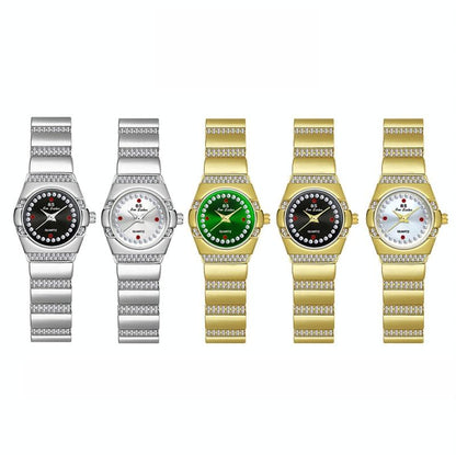 Timeless Diamond Women Watch - Classic Design - Silver Black