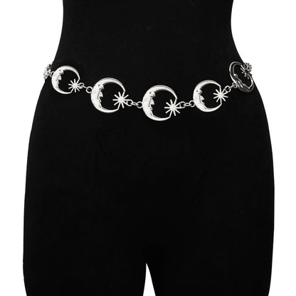 2 PCS (Style 4)Statement Body Chain Belt - Women's Sun Flower Waist Jewelry