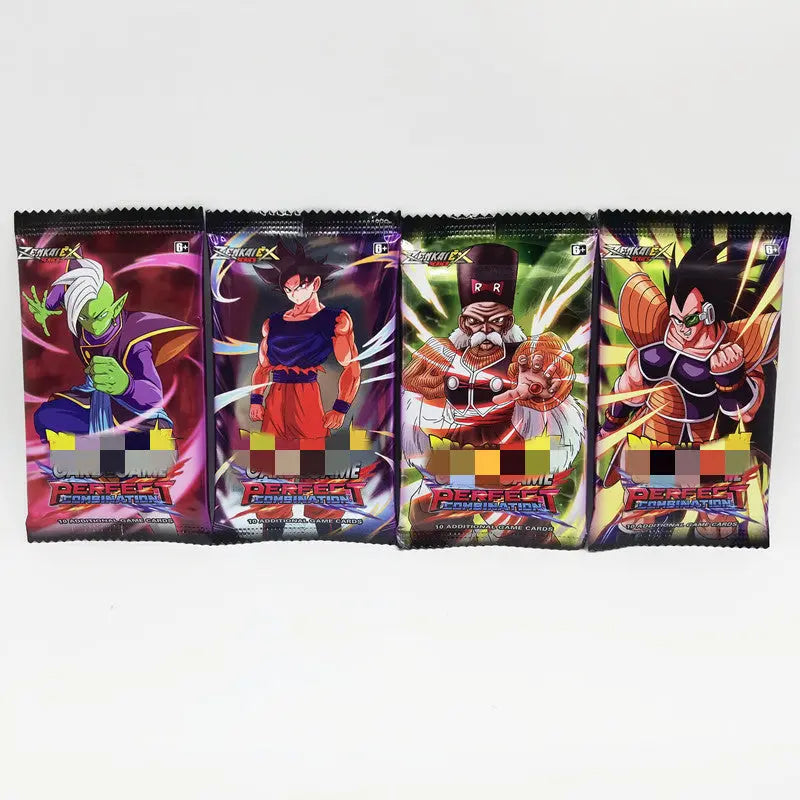 Dragon Ball Themed Trading Card Game 300 Pieces Booster Box Set Anime Battle Collectibles Featuring Goku Vegeta and Majin Buu for Kids and Fans Femina Worldwide