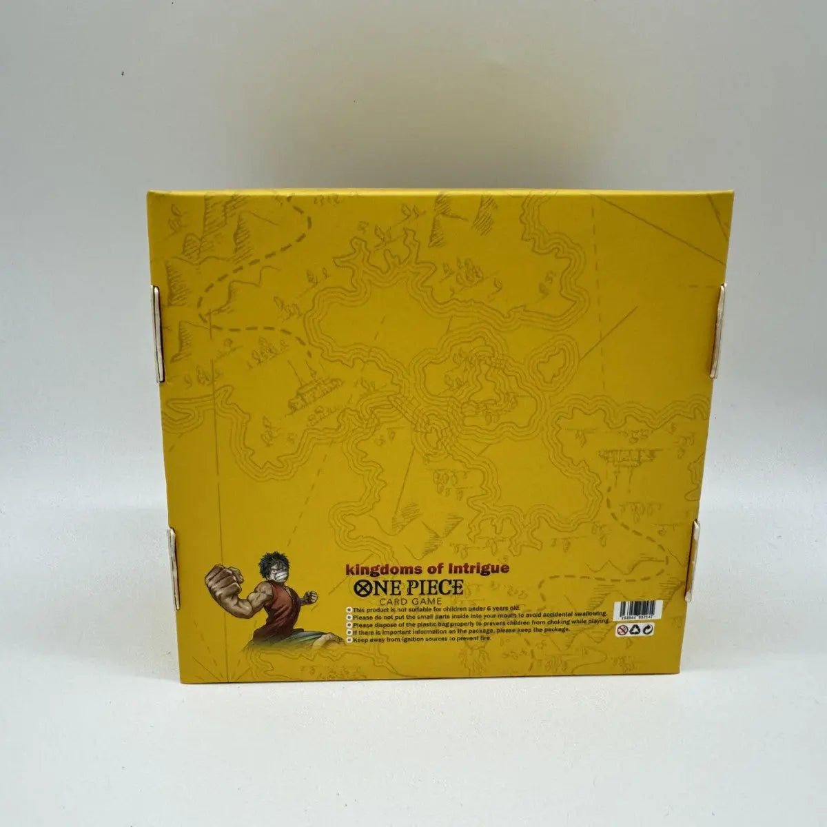 One Piece Themed Trading Card Game 300 Pieces Booster Box Set Kingdoms of Intrigue Anime Battle Collectibles Featuring Sabo Zoro and Sanji Yellow Edition Femina Worldwide