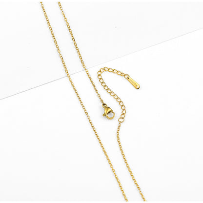 Women's Titanium Steel Necklace Fashion Design Style Clavicle Chain All-match Jewelry
