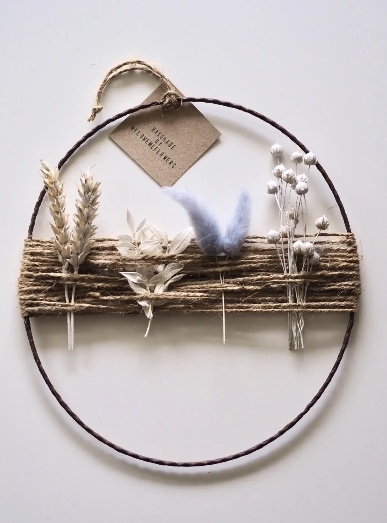 Dried Flower Wreath Cerulean Aphrodite