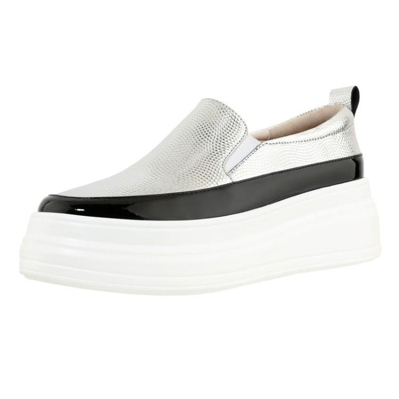 Rhinestone Comfort Leather With Sponge Cake Bottom