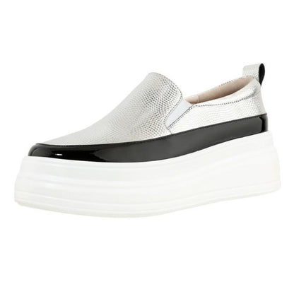 Rhinestone Comfort Leather With Sponge Cake Bottom